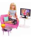 Игрален комплект Mattel Barbie - Хол      - 4t